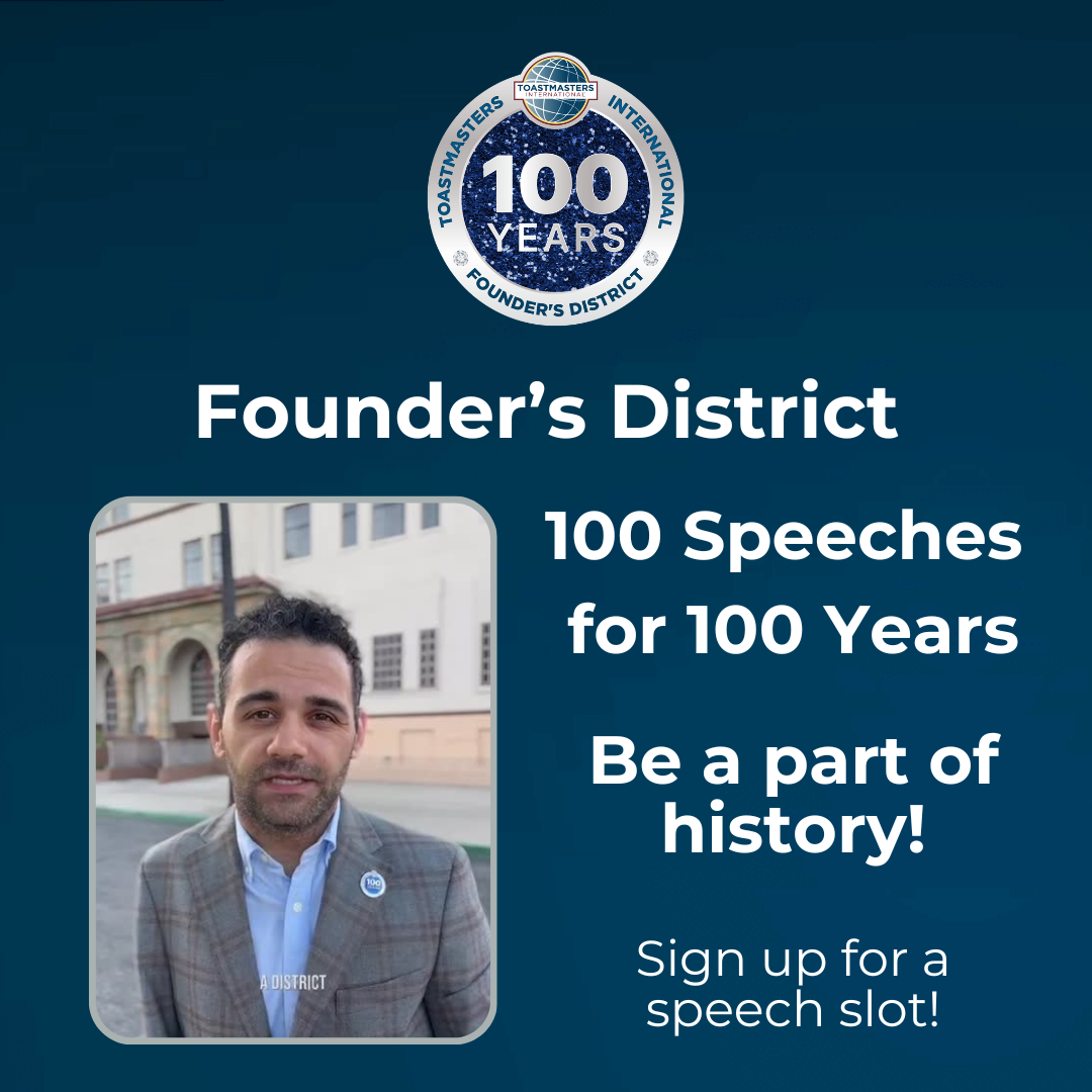 100 Speeches for 100 Years: A Centennial Celebration