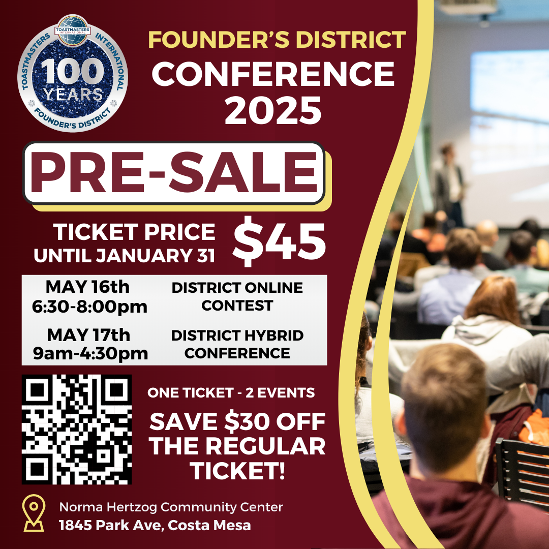 2025 Founder’s District Conference